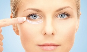 a procedure to rejuvenate the skin around the eyes